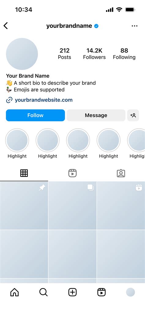 instagram profile mockup generator